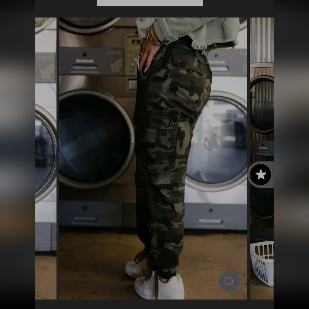 Camo Cargo Pants